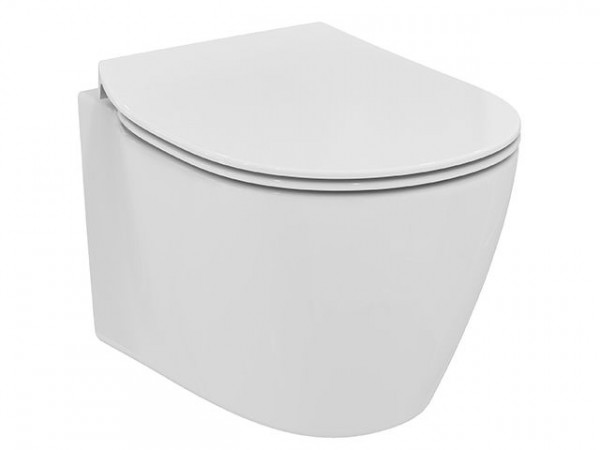 Ideal Standard Wall Hung Toilet Connect Space Compact  Alpine White E1217 Ceramic