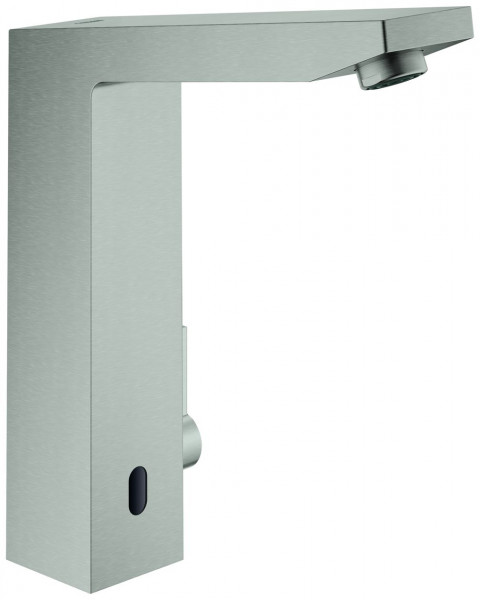 Infrared Tap Grohe Eurocube E battery operated Supersteel