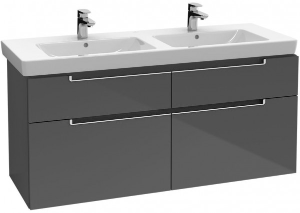 Villeroy and Boch Double Vanity Unit Subway 2.0 1287x590x449mm A91700MS
