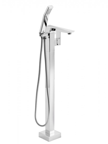Heritage Bathrooms FS Bath Shower Mixer Hemsby 840 x 180 x 125 mm Chrome