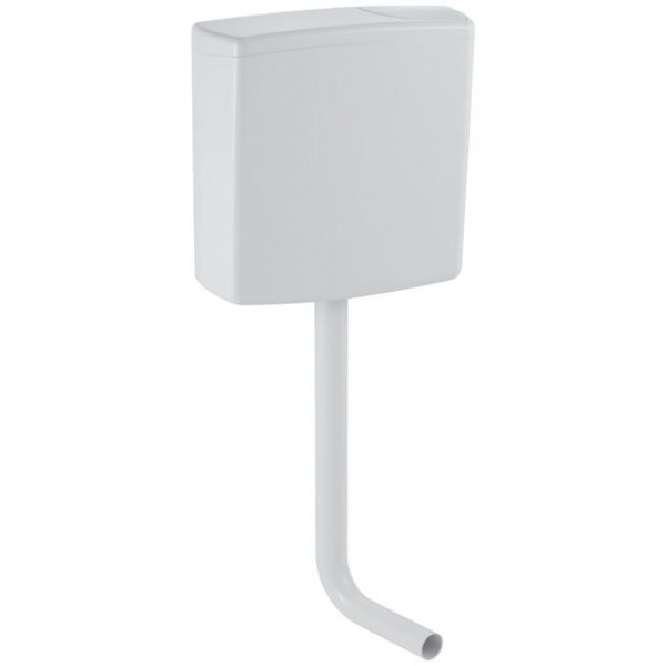 Geberit Toilet Cistern Alpine White Plastic Exposed AP140 water connection centre back 140005111