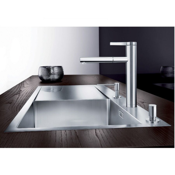 Blanco Pull Out Kitchen Tap LINEE-S Chrome
