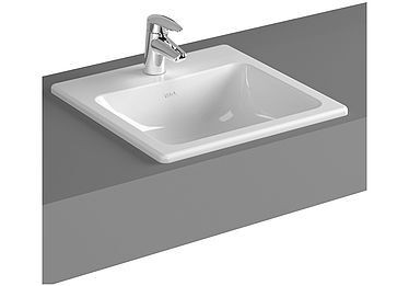 VitrA Inset Basin with 1 tap hole S20 450x450 mm