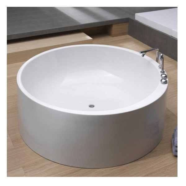 VitrA Freestanding Bath Istanbul round diameter 1600x560mm 52990001000