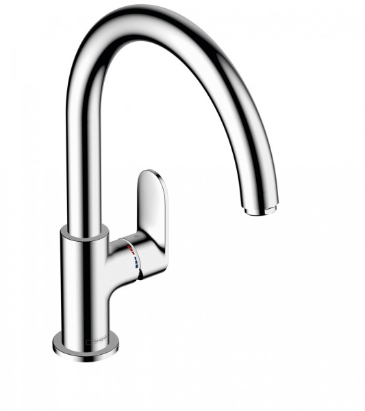 Kitchen Mixer Tap Hansgrohe Vernis Blend M35 with swivel spout Chrome
