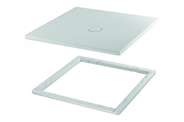 Bette Square Shower Tray Floor With Minimum Support Anti-Slip Pro 1000x1000mm White