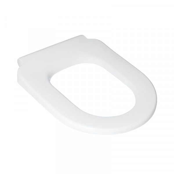 Villeroy and Boch D Shaped Toilet Seat Subway 2.0 White Duroplast 9M746101