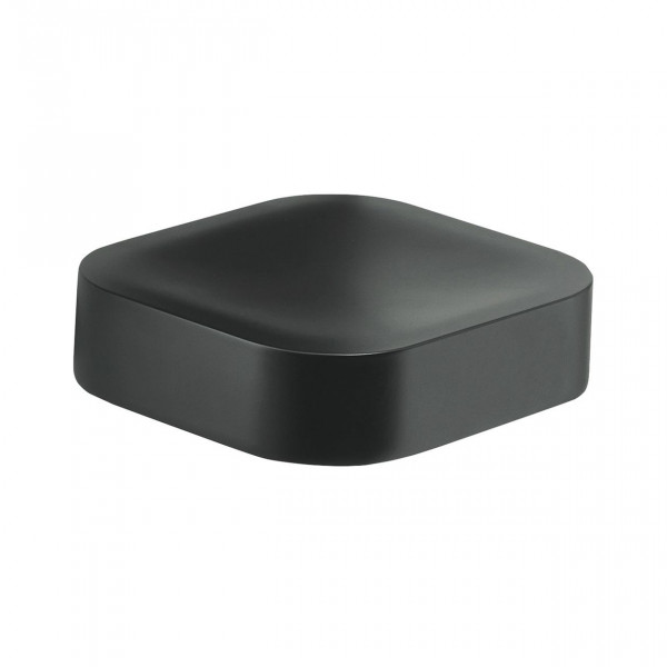 Gedy Wall Mounted Soap Dish OUTLINE 121x110x30mm Black
