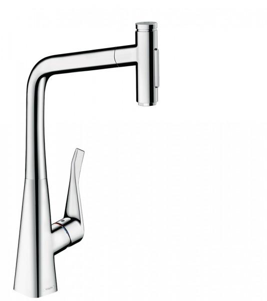 Hansgrohe Kitchen Mixer Tap Metris Select M71 320 Pull-out shower 2 sprays 445x235x110mm Chrome