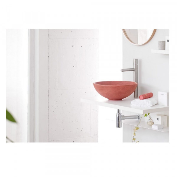 The Bath Collection Countertop Basin MICROCEMENTO 400x400x150mm Tile