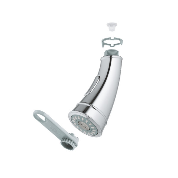Grohe Pull-out Spout Chrome/Grey 46890NC0