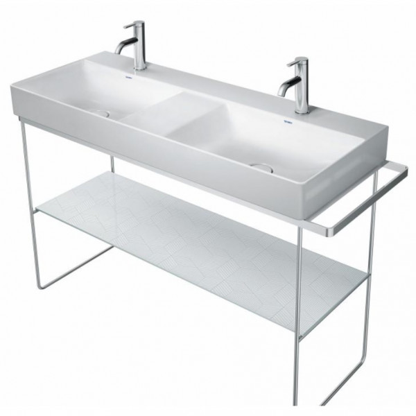 Duravit Bathroom Shelves DuraSquare for metal consoles 0099708 Acrylic White