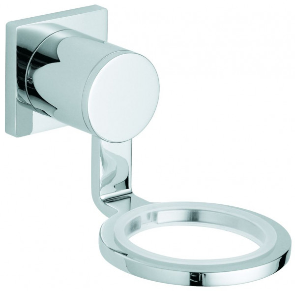 Grohe Soap Dish Allure Chrome Glass for wall-mounted installation