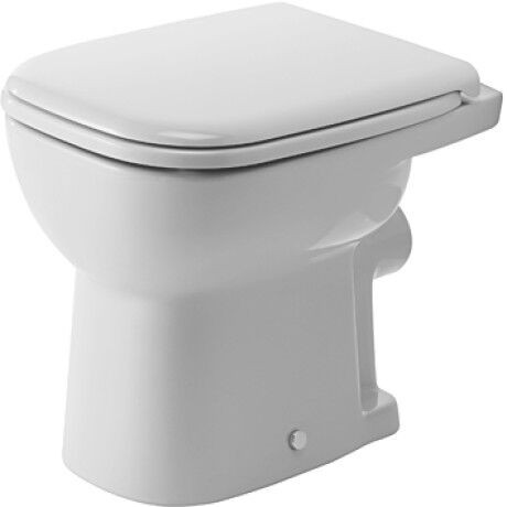 Duravit Back To Wall Toilet D-Code Horizontal Outlet White Washdown 2109092000