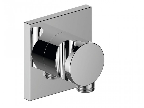 Outlet Elbow Keuco IXMO square, with shower holder Chrome