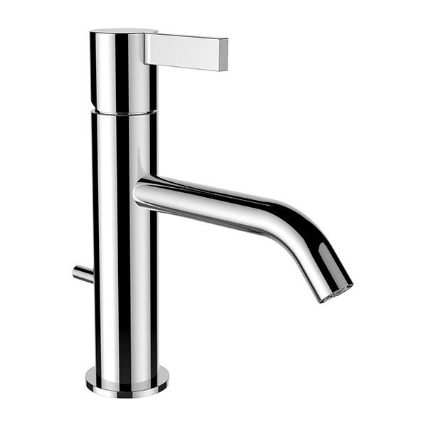 Single Hole Mixer Tap Laufen KARTELL without pop-up waste 135x173mm Chrome