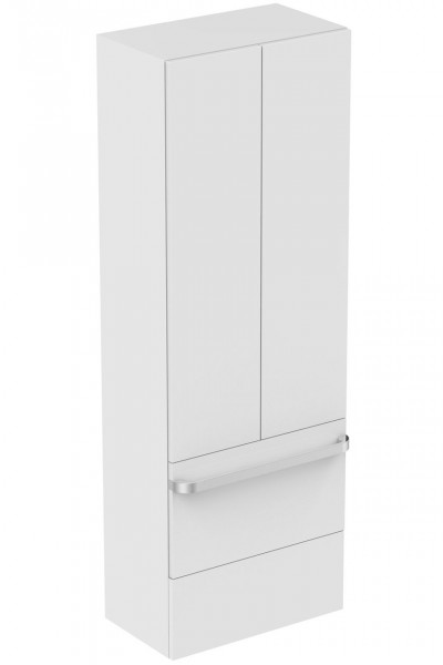 Ideal Standard Tall Bathroom Cabinet Tonic II s 600mm Glossy White Laquered