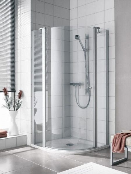 Kermi Shower Enclosure IBIZA 2000 Swing Right 1850 x 800 mm fixed panel I2S1RV61181AK