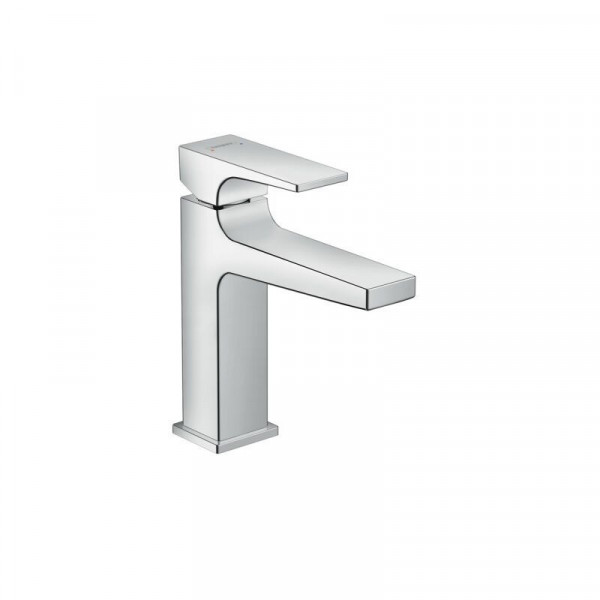 Hansgrohe Basin Mixer Tap Metropol Single lever 110 with lever handle and push-open waste