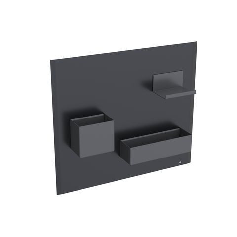 Geberit Magnetic board with boxes Acanto Black