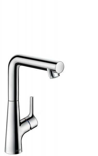 Hansgrohe Basin Mixer Tap Talis S Single lever 210 with pop-up waste and 120° swivel spout