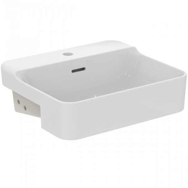 Semi Recessed Basin Ideal Standard CONCA 1 hole, overflow 500x425x165mm White