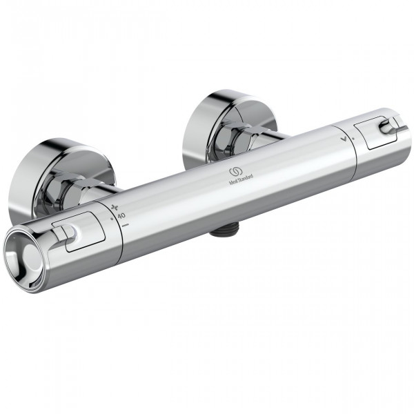 Thermostatic Shower Mixer Ideal Standard CERATHERM T50 Chrome