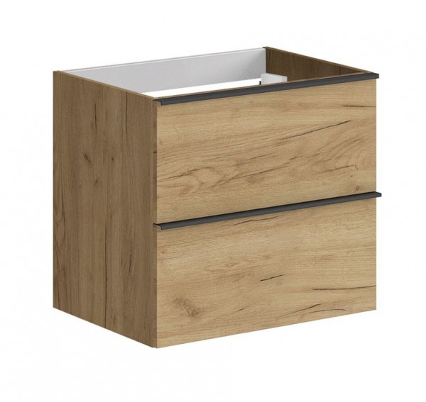 Allibert Vanity Unit SANTIAGO 2 drawers 600x550x460mm Halifax Oak