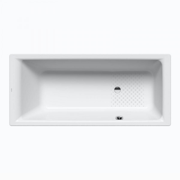 Kaldewei Standard Bath with side overflow model 688 Puro 1700x700x420mm Alpine White 258823000001