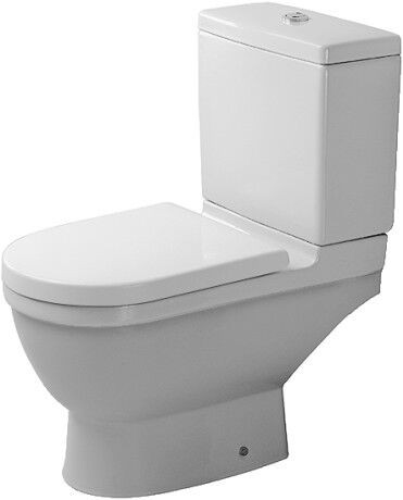 Duravit Close Coupled Toilet Starck 3 Horizontal Outlet White Washdown 126092000