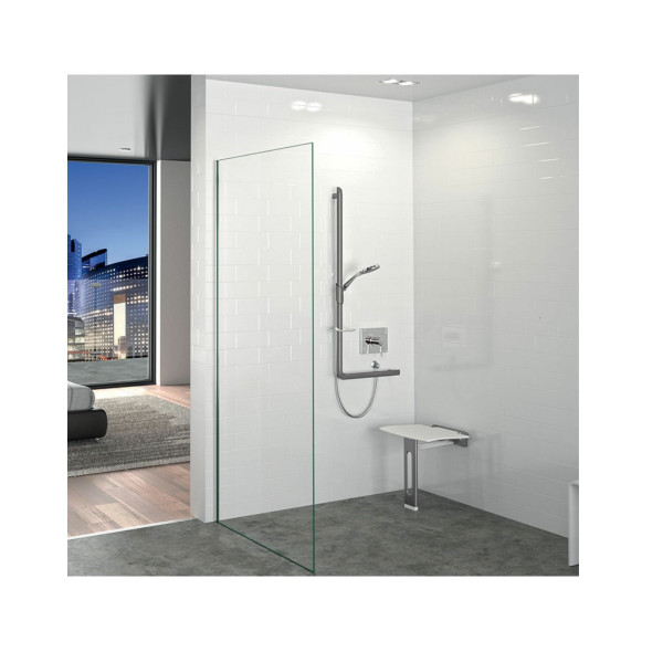 Delabie Disabled Bathroom Accessories Be-line L-shaped grab bar  511971C
