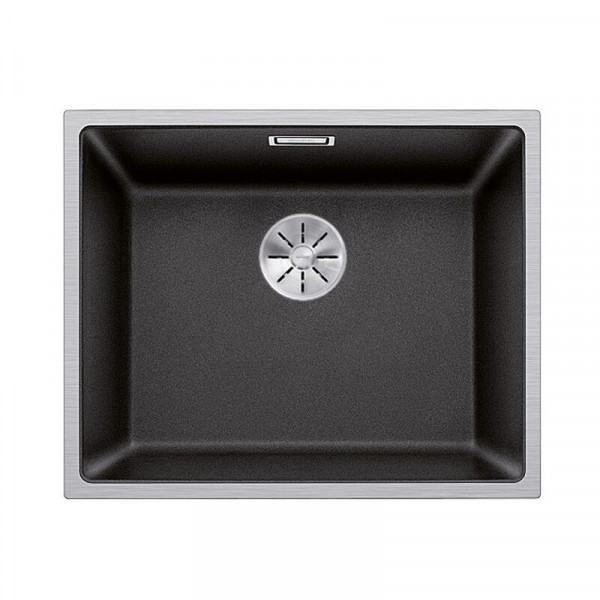 Blanco Undermount Sink Subline 500-IF SteelFrame Anthracite automatic draining (524108)
