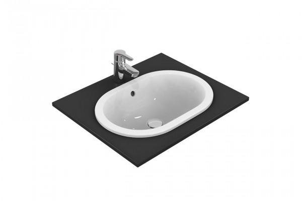 Ideal Standard Inset Basin Connect oval form 550mm Ceramic