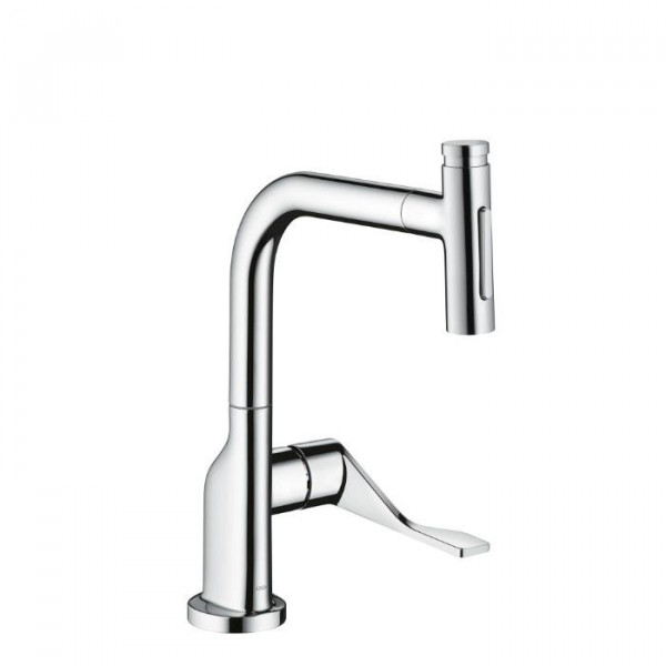 Axor Single Lever Kitchen Mixer Citterio with Pull-out spray 2 jets Chrome