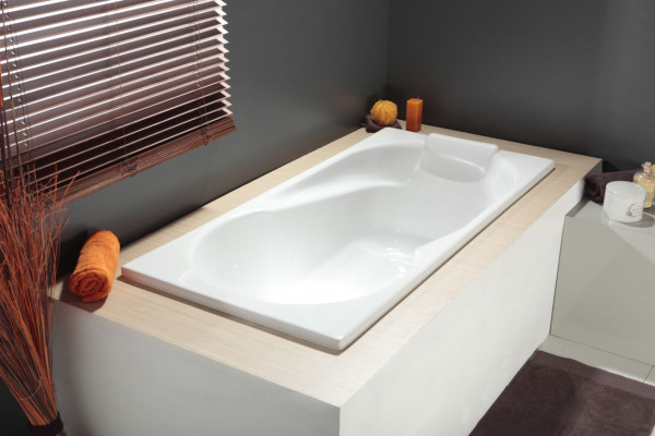 Allibert Standard Bath ESSINA2 White 1600x750x520-545mm 199172