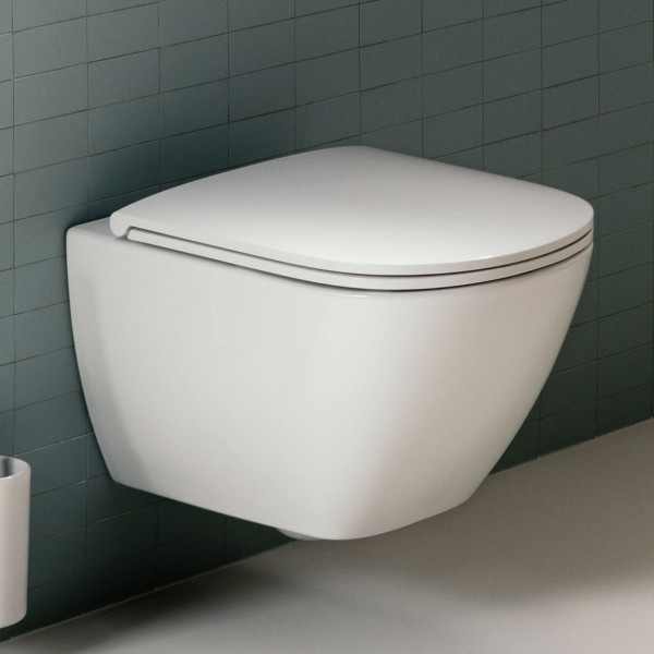 Wall Hung Toilet Laufen LUA Rimless Compact 360x490mm White