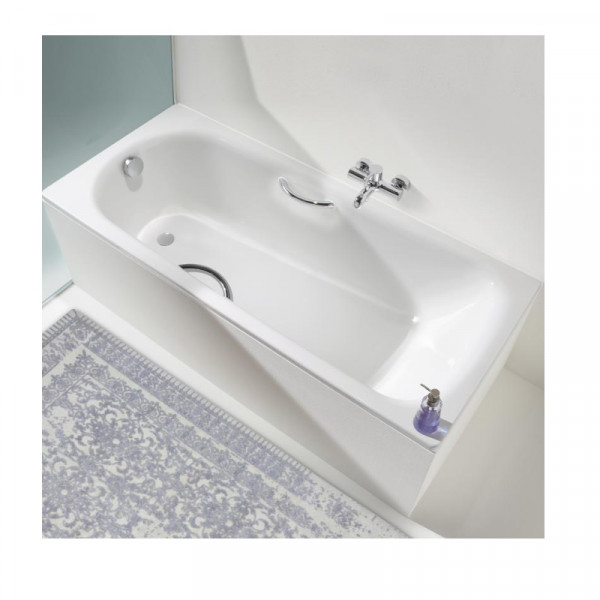 Kaldewei Standard Bath model 336 Saniform Plus Star With handle 1700x750mm Alpine White 133600010001