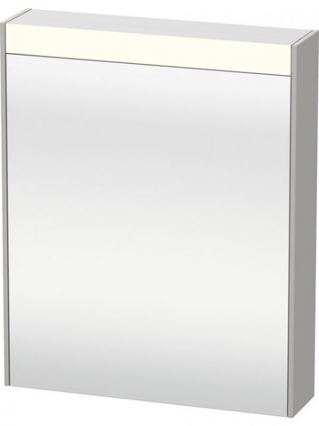 Duravit Bathroom Mirror Cabinet Brioso with light BR7101 Concrete Grey Matt | Hinge Left