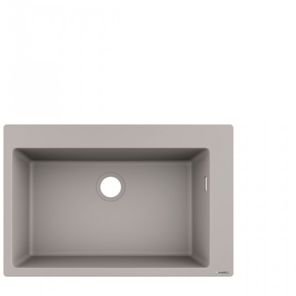 Hansgrohe Undermount Sinks Concrete Grey 43313380