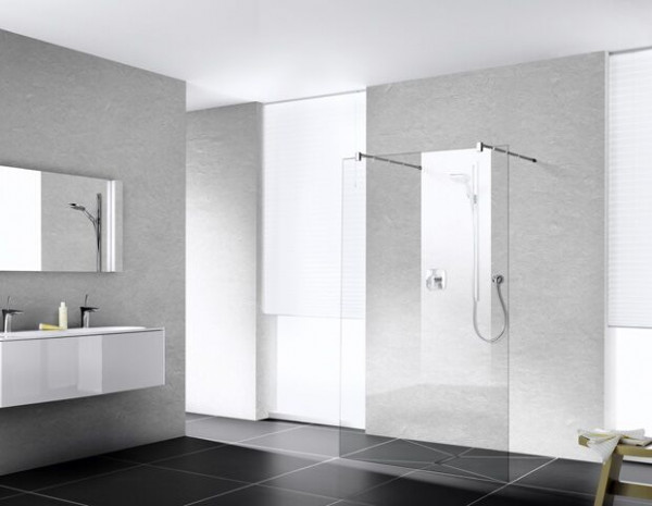 Kermi Shower Screens WALK-IN XB Fixed wall mounted alone 2000 x 1200 mm Clear