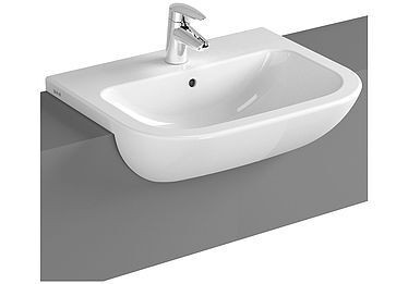 VitrA Semi Recessed Basin with 1 tap hole S20 550x440 mm