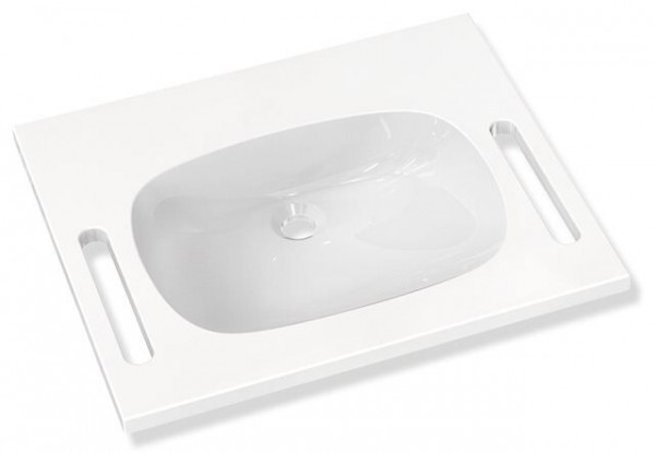 Hewi Wall Hung Basin System M 40 650 mm Alpine White M40.11.500