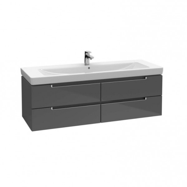 Villeroy and Boch Double Basin Vanity Unit Subway 2.0 1287x520x449mm A69800VG