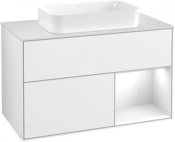 Villeroy and Boch Vanity Unit Finion 1000x603x501mm F652MTPD F661GFGF