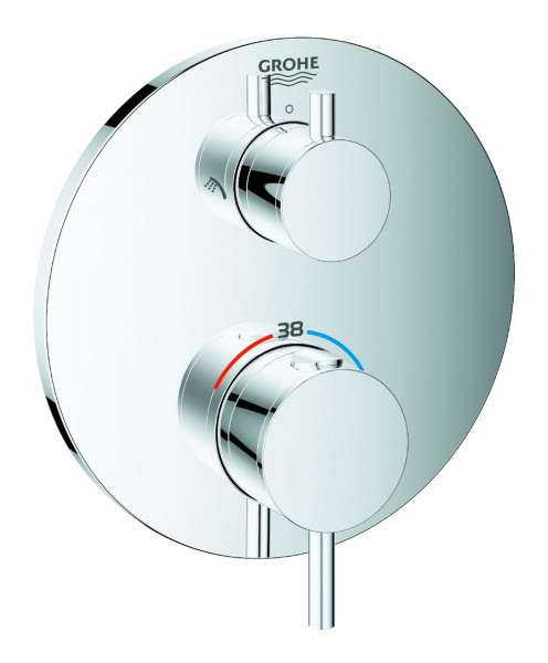 Grohe Bathroom Tap for Concealed Installation Atrio Thermostatic for 2 outputs Chrome