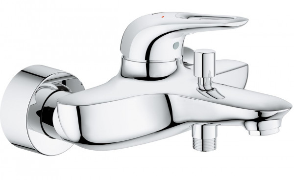Grohe Eurostyle Single-lever bath/shower Wall Mounted Tap 1/2" 33591003