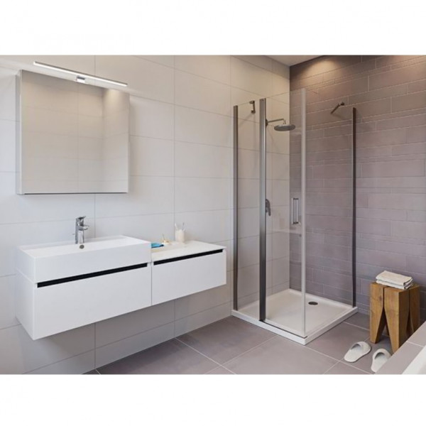 Riho Shower Cubicle Novik Shield with two fixed walls 900x2000x800mm