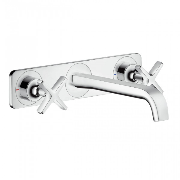 3 Hole Basin Tap Citterio E Set-mounted washbasin tap for finishing with 3 hole plate Axor