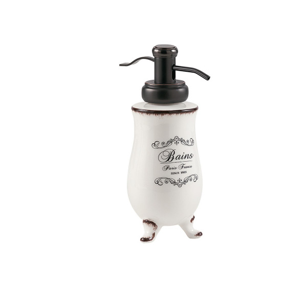 Gedy Free Standing Soap Dispenser AMELIE White
