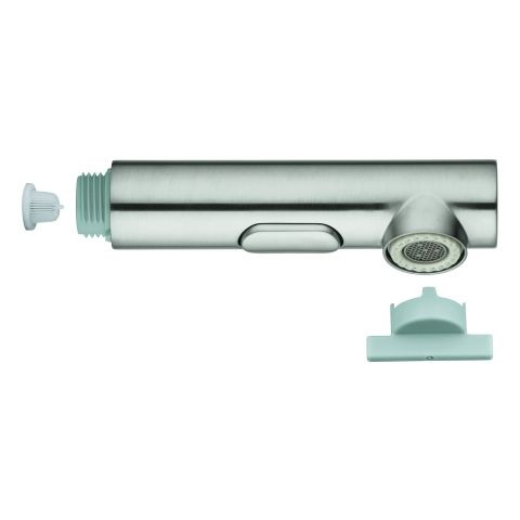 Pull-out Spout Grohe for 2-jet kitchen mixer tap Supersteel 48474DC0